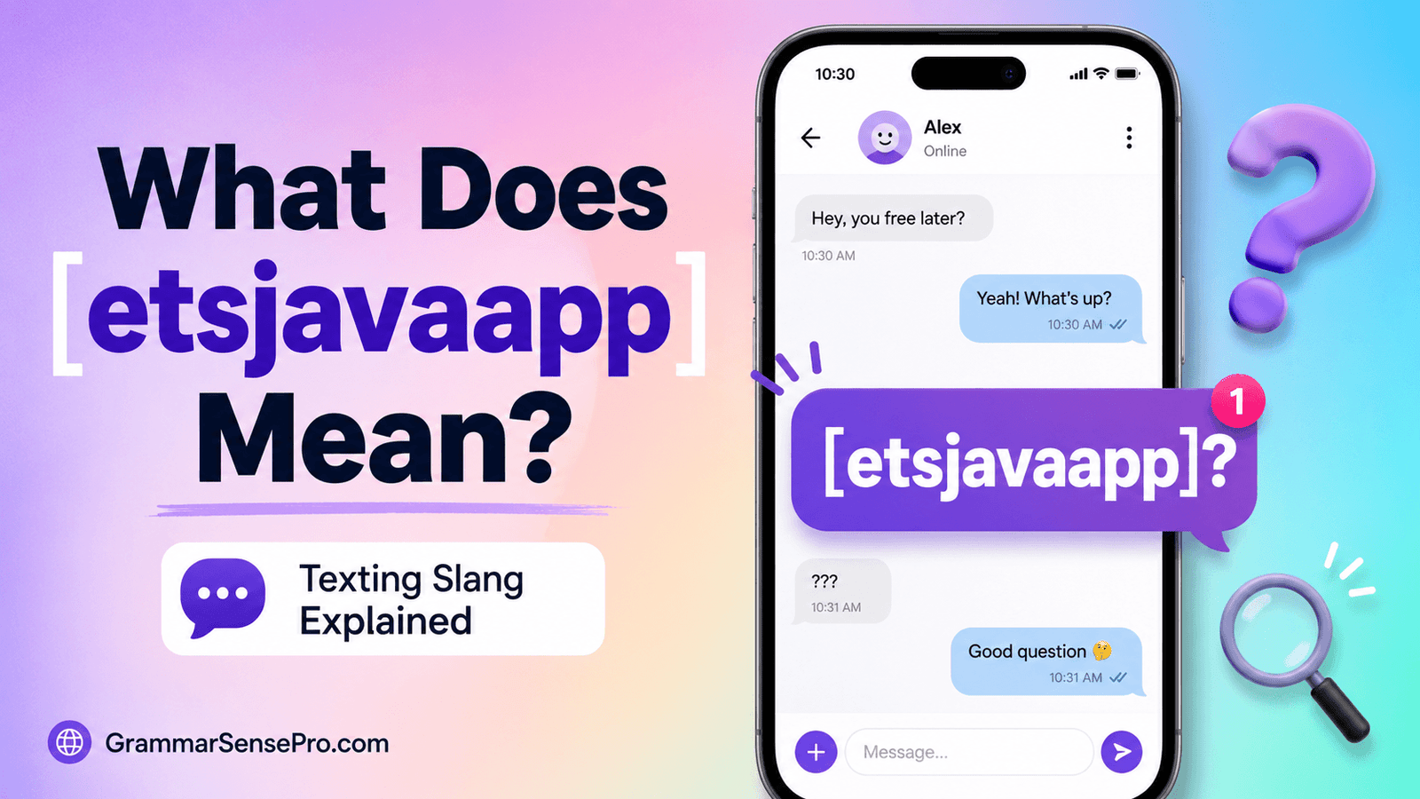 Guide etsjavaapp: What Does etsjavaapp Mean in Text?
