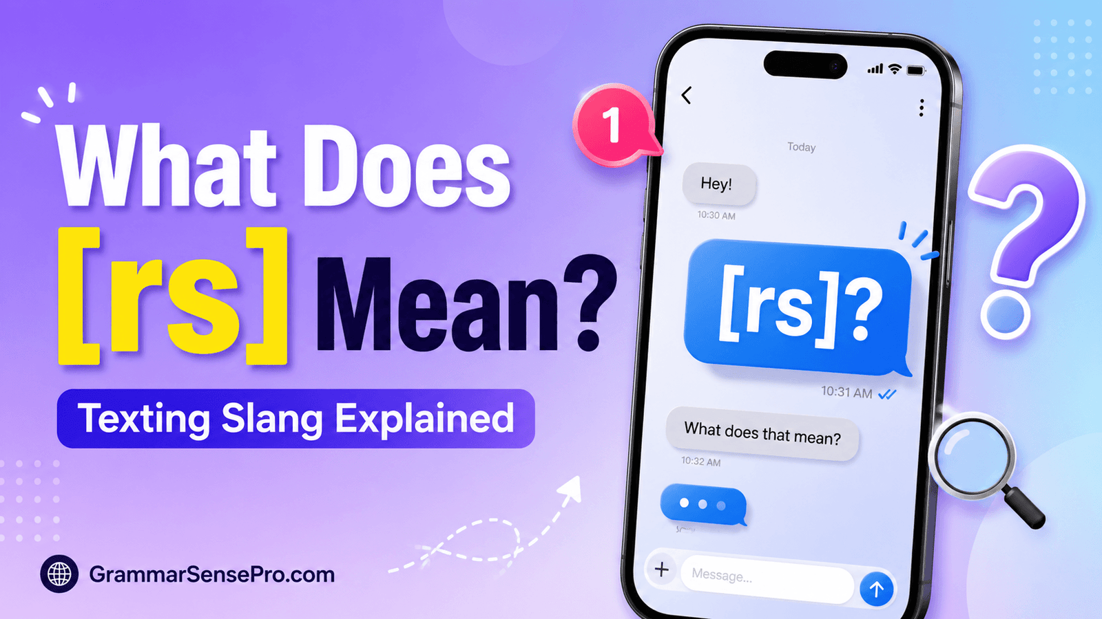 What RS Means in Text: Simple Meaning, Examples, and Replies