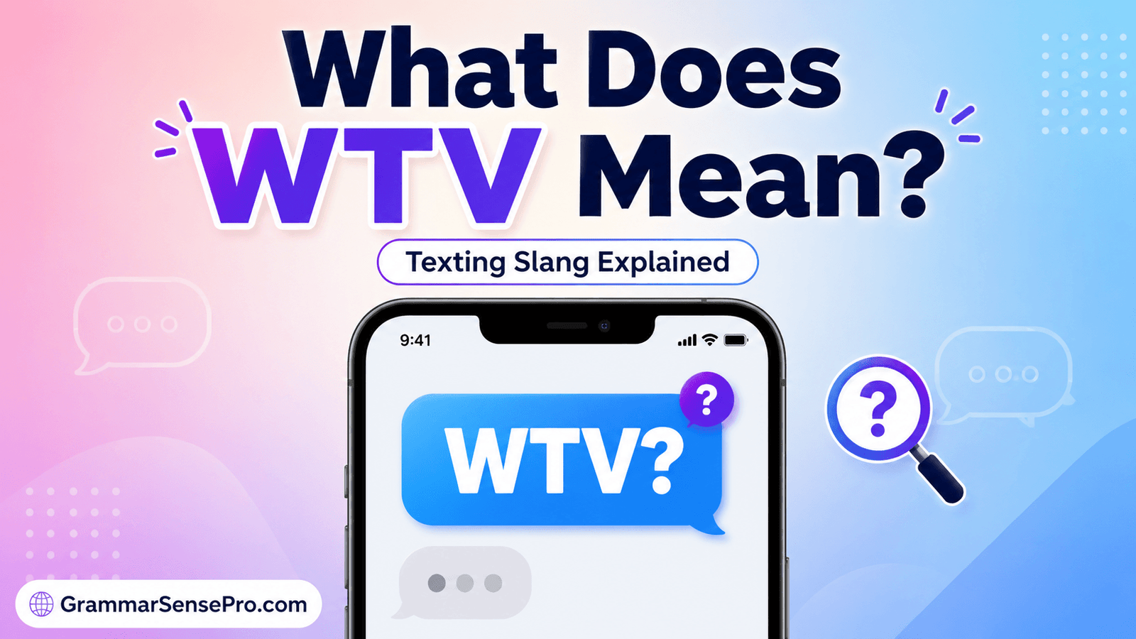 WTV Abbreviation: What Does WTV Mean in Text?
