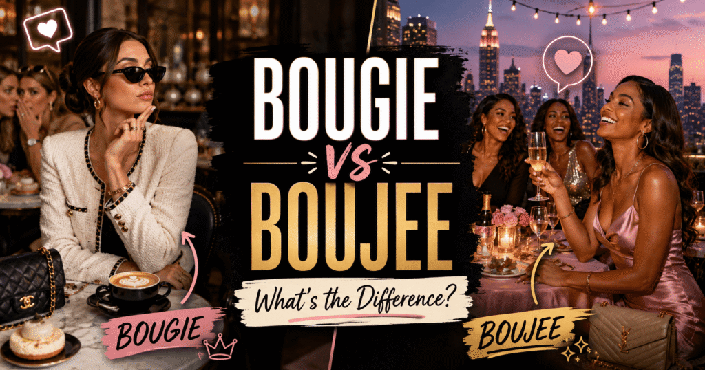 Bougie vs Boujee Meaning Explained: The Complete Guide to the Slang Everyone Misuses