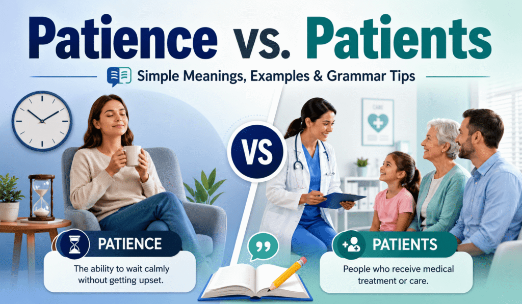 Patience vs. Patients
