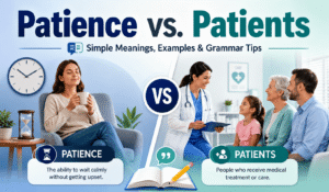 Patience vs. Patients