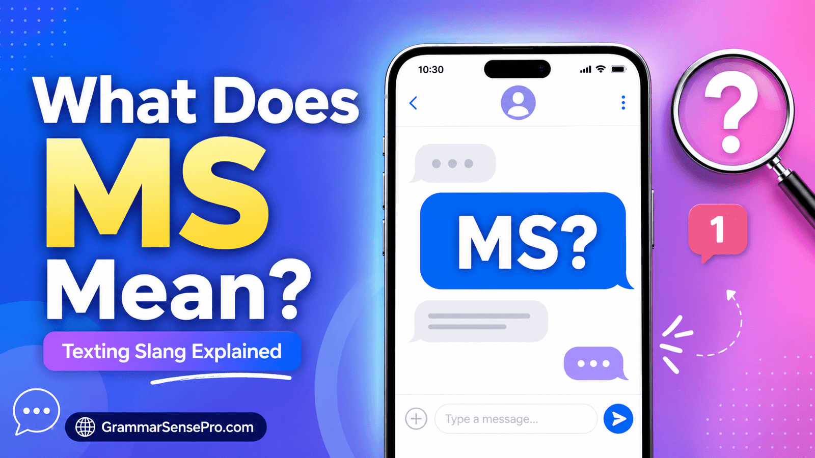 MS Meaning in Text: What Does MS Mean in Texting and Social Media?
