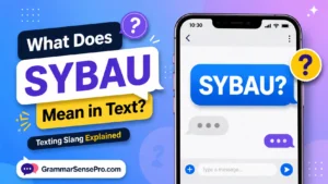 SYBAU Meaning: What It Means in Text and Social Media