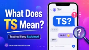 TS Slang Text: What TS Means in Texting and Social Media