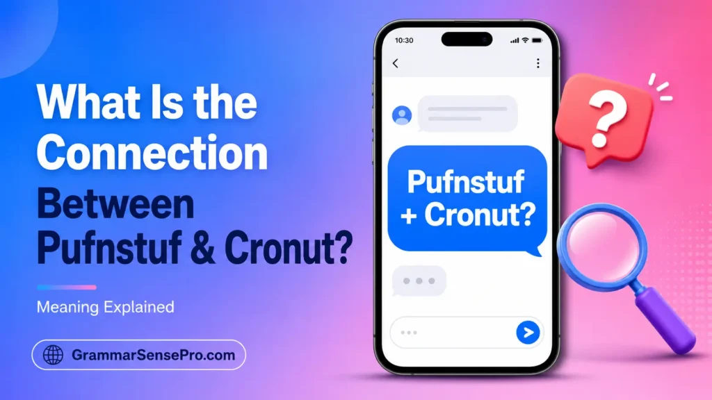 What Is the Connection Between Pufnstuf and Cronut?