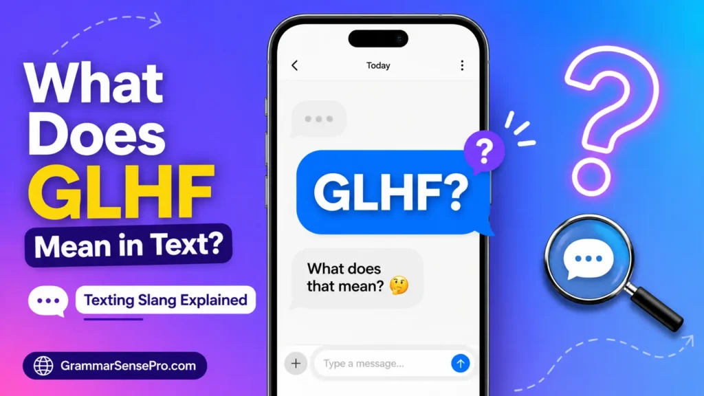 What Does GLHF Mean in Text?