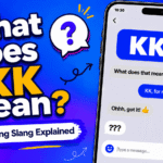 KK meaning in text shown as a casual chat reply meaning okay