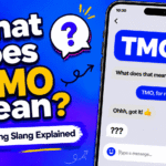 TMO meaning in text shown as Take Me Out in a casual chat message
