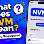 NVM meaning in text shown as never mind in a casual chat message