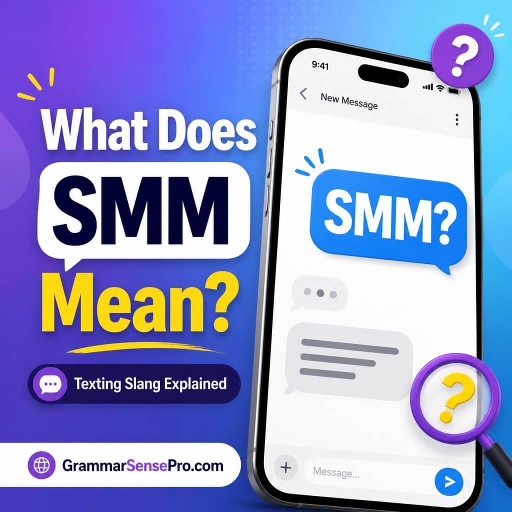 SMM Meaning in Text: What Does SMM Mean in Texting and Social Media?
