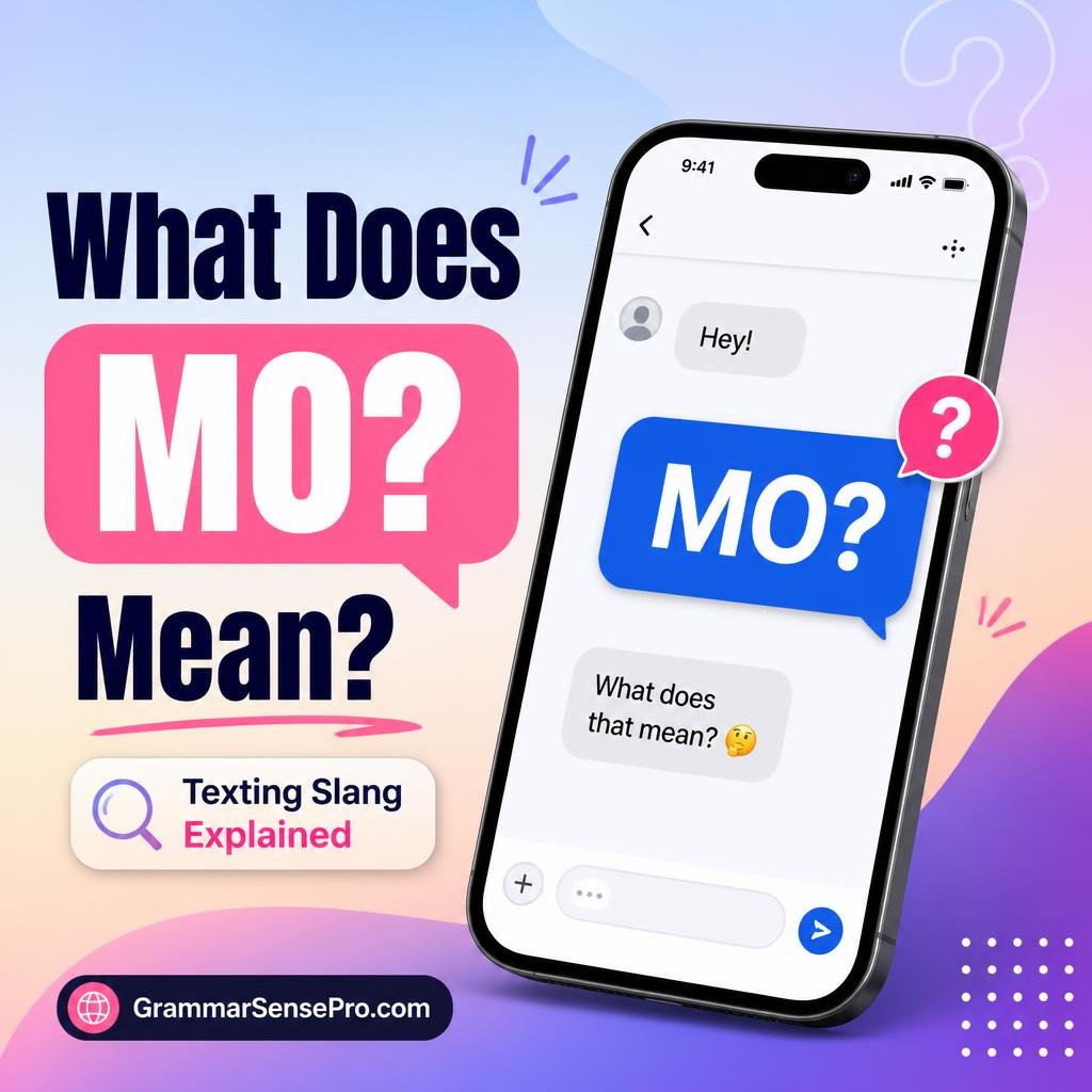 Mo Meaning in Text: What Does Mo Mean in Texting and Social Media?
