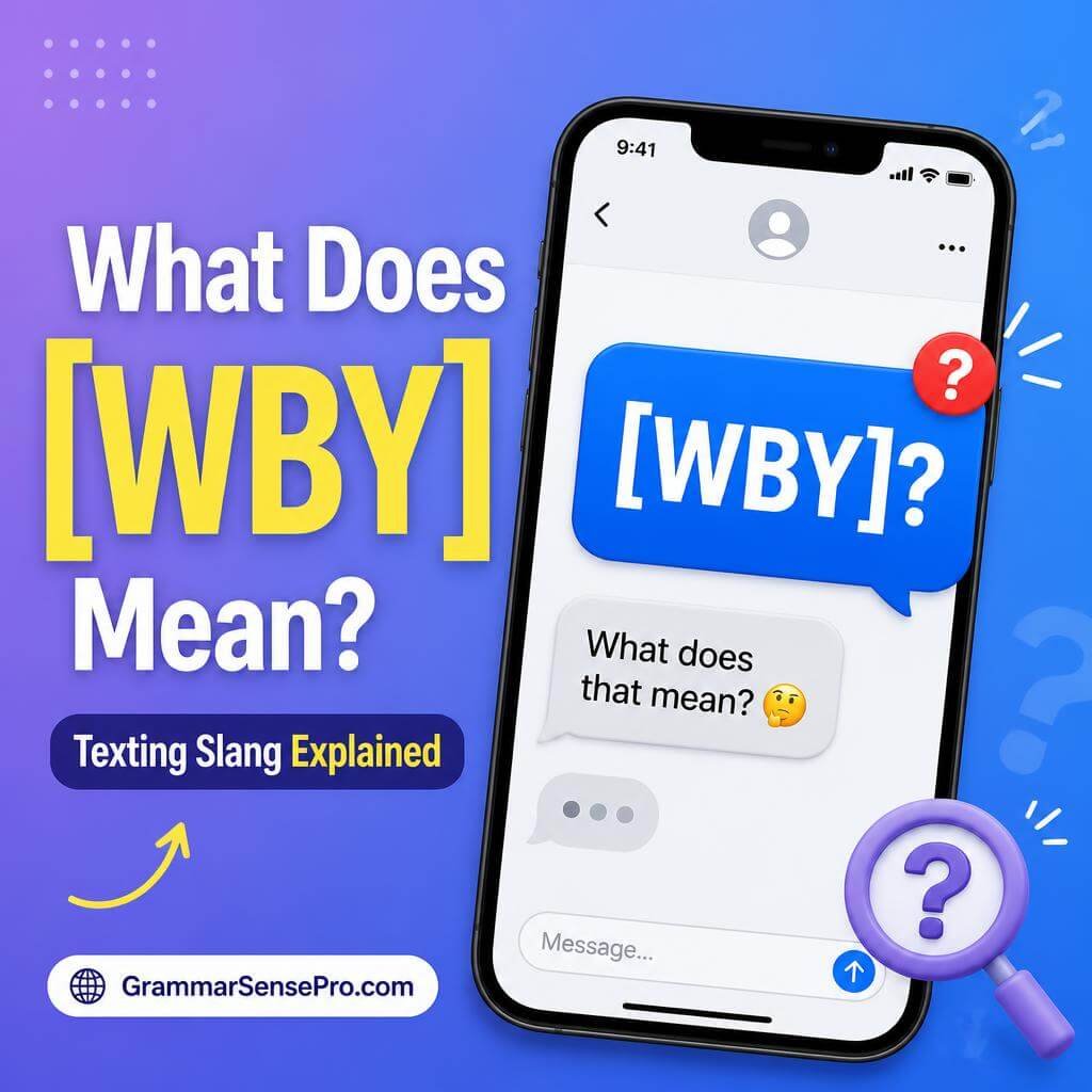 WBY Meaning in Text: What It Means and How to Reply