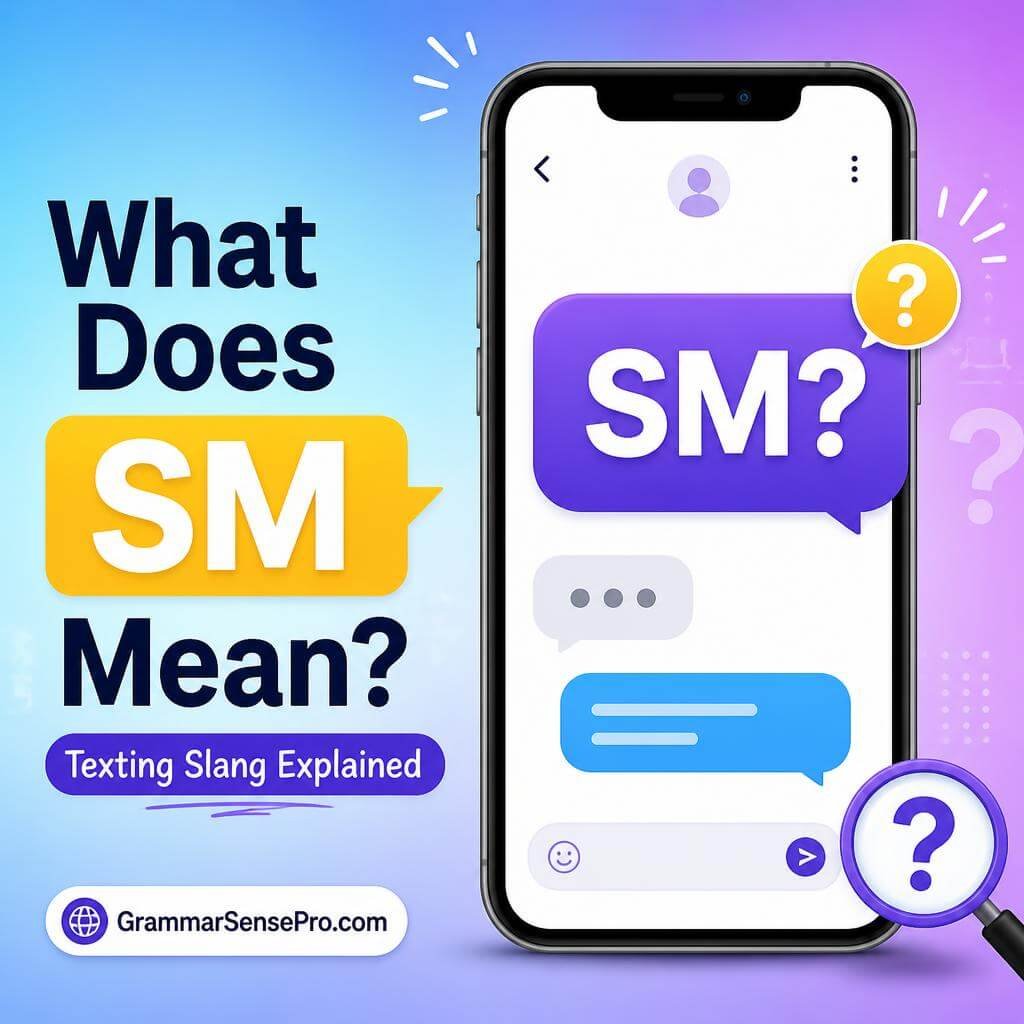 sm Meaning in Text: What It Means and How to Use It