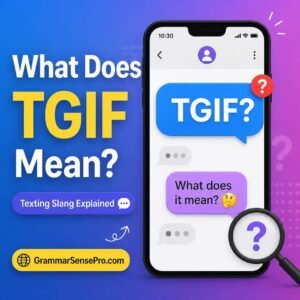 TGIF Meaning in Text: What Does TGIF Mean