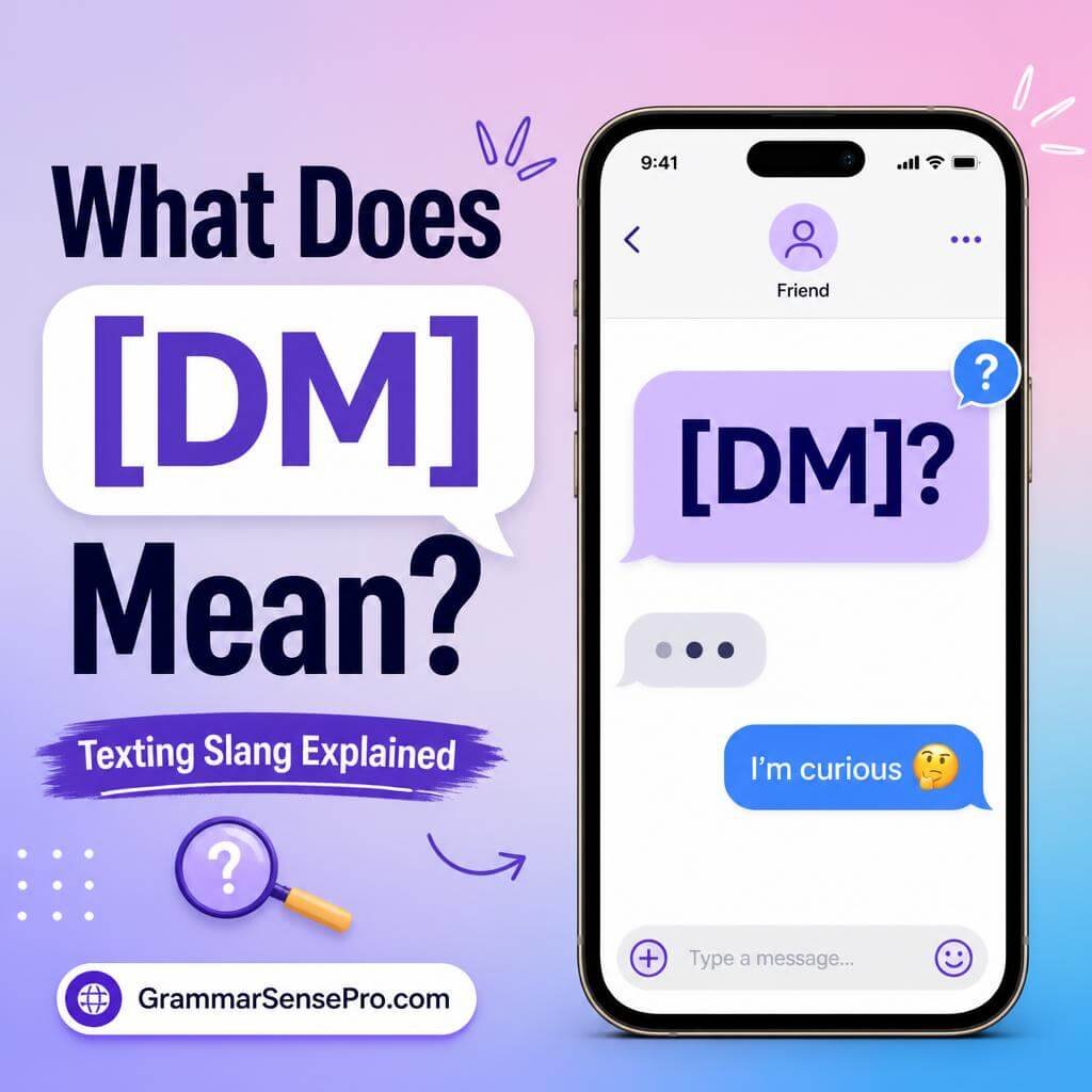 DM Meaning in Text: What Does DM Mean in Texting?