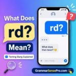 RD Meaning in Text: What Does RD Mean in Texting and Social Media?