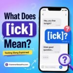 Ick Meaning in Text: What Does Ick Mean