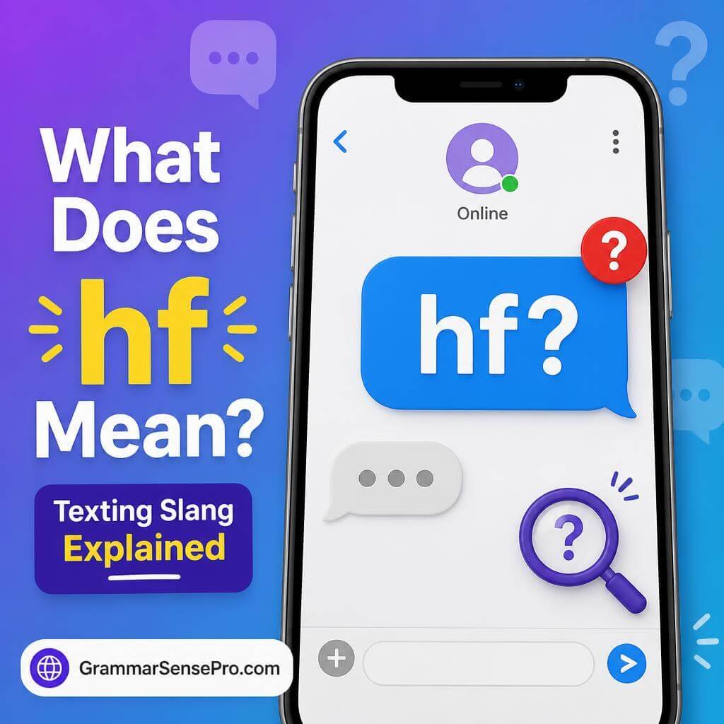 HF Meaning in Text: What Does HF Mean and How Do You Use It?