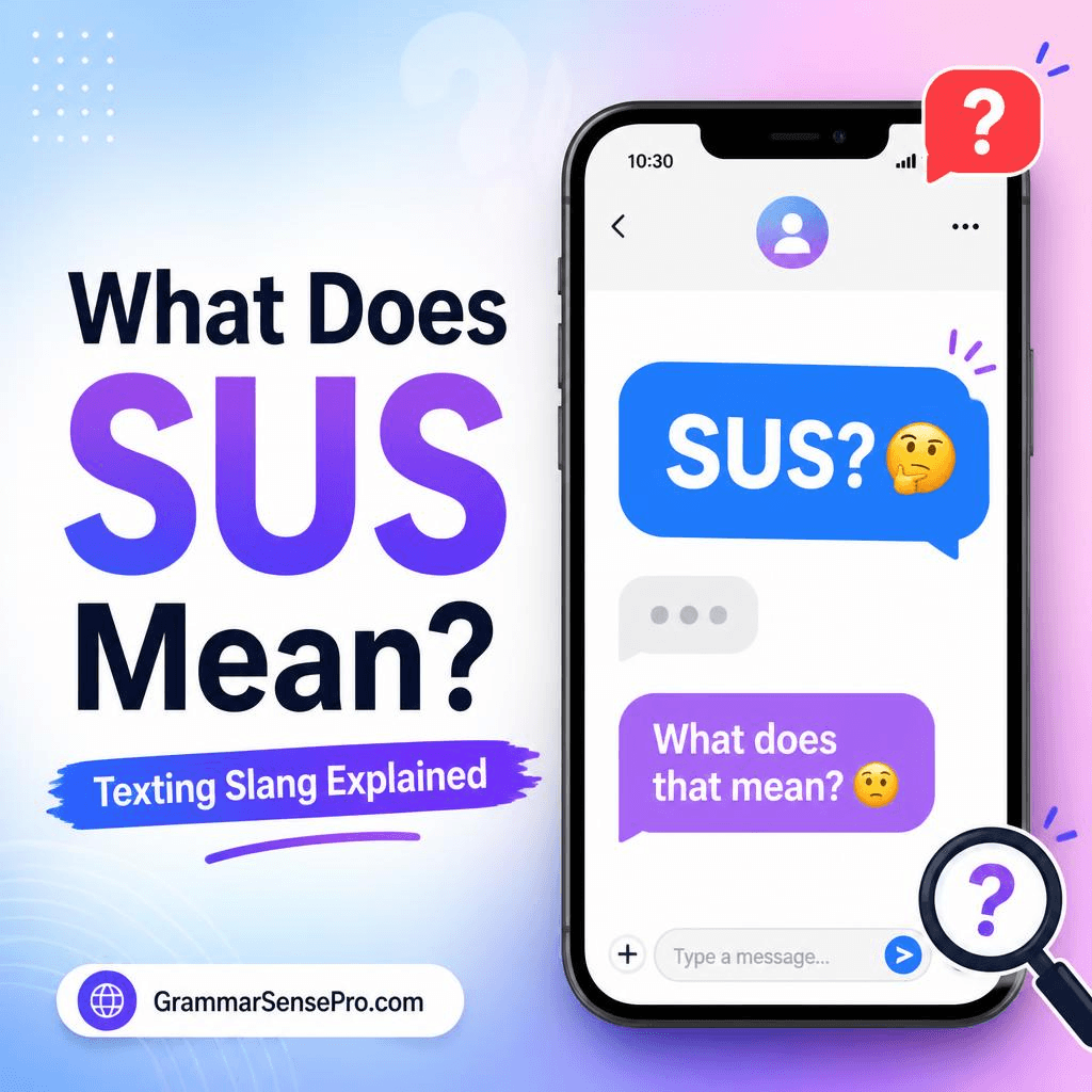Sus Meaning in Text: What Does Sus Mean in Messages and Social Media?
