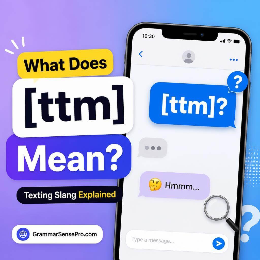 TTM Meaning in Text: What It Means and How to Use It
