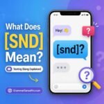 SND Meaning in Text: What Does SND Mean?