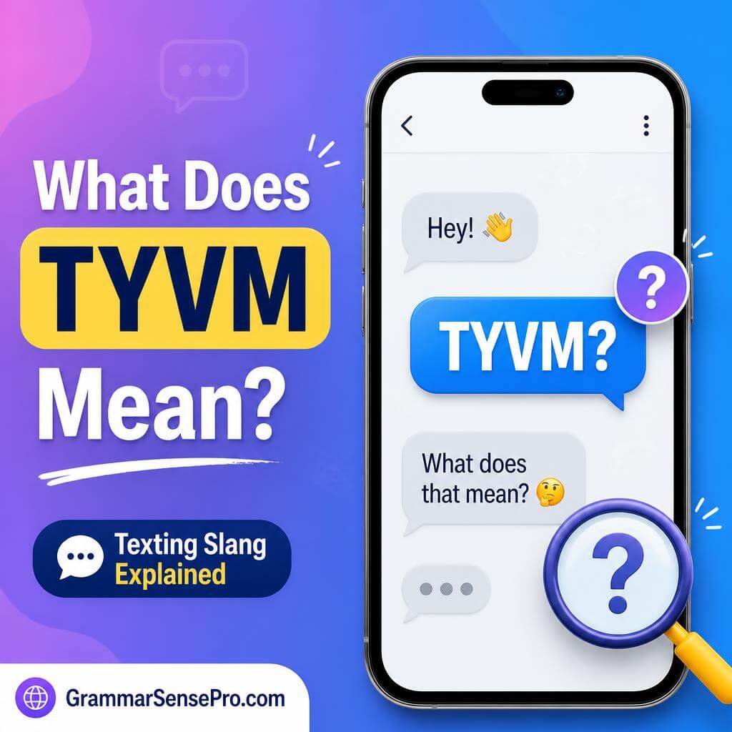 TYVM Meaning in Text: What Does TYVM Mean?