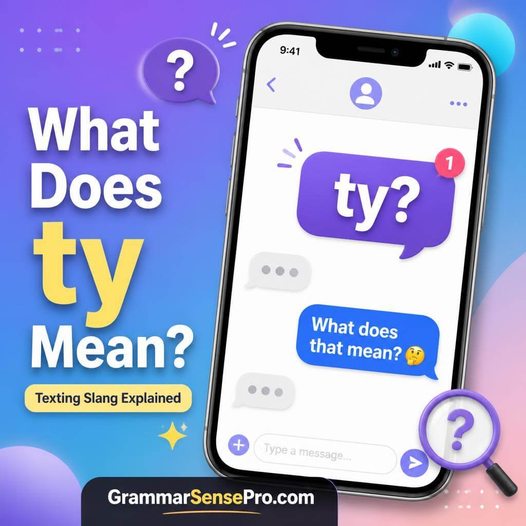 ty meaning in text: What TY Means and How to Use It